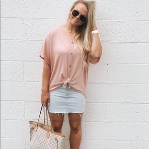 Forever 21 jean skirt